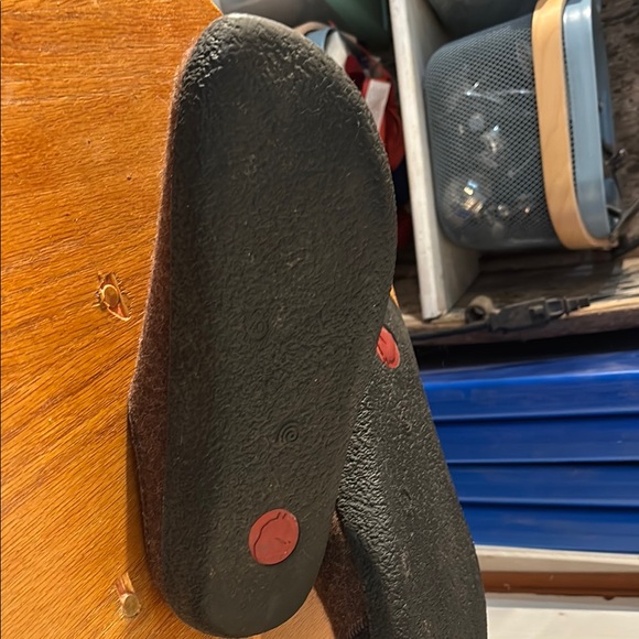 Haflinger Slip-On Loafers in Brown and Black - Picture 5 of 5